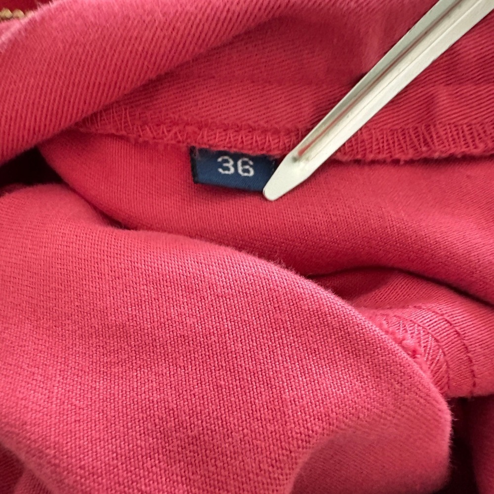 Polo Ralph Lauren Tyler Short Mens 36 Red Pleated Chino Shorts 100% Cotton Bold - Picture 3 of 9